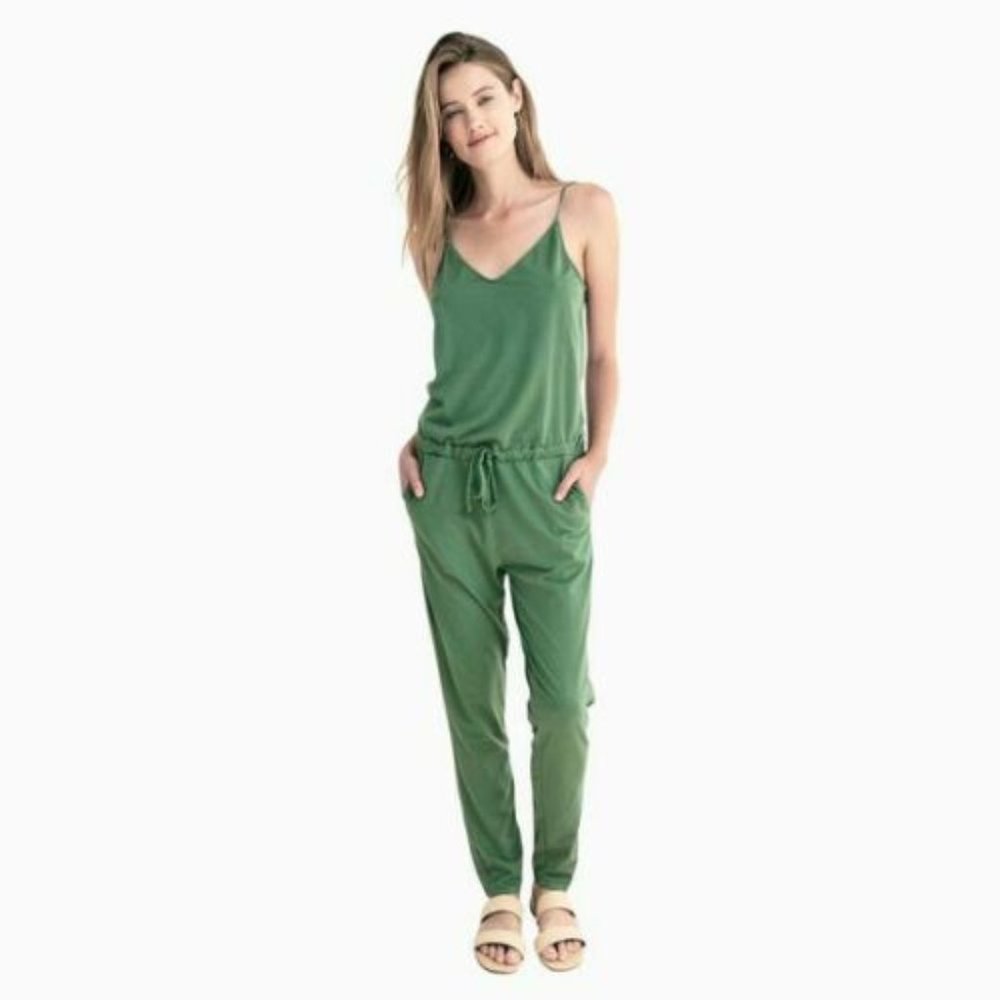 Groceries Apparel "Bishop" Olive Green Jumper/Jump